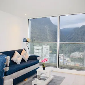 Apartamento Piso 41 Vip Hermosa Vista En Apartamento Bogotá